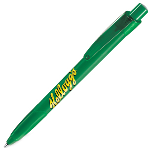 X-7 GRIP, ручка шариковая, зеленый, пластик
