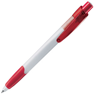 X-7 OP Grip, ручка шариковая, красный/перламутровый, пластик