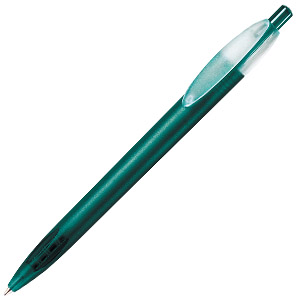 X-1 FROST, ручка шариковая, фростированный зеленый, пластик