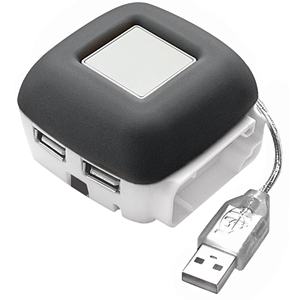 USB-разветвитель с дополнительным портом для подзарядки мобильного телефона (Samsung, Siemens, Motor