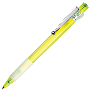 ESSE 7 FROST, ручка шариковая, фростированный желтый/хром, пластик/металл