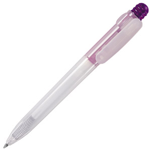 ESSE 6, ручка шариковая, сиреневый/белый, пластик