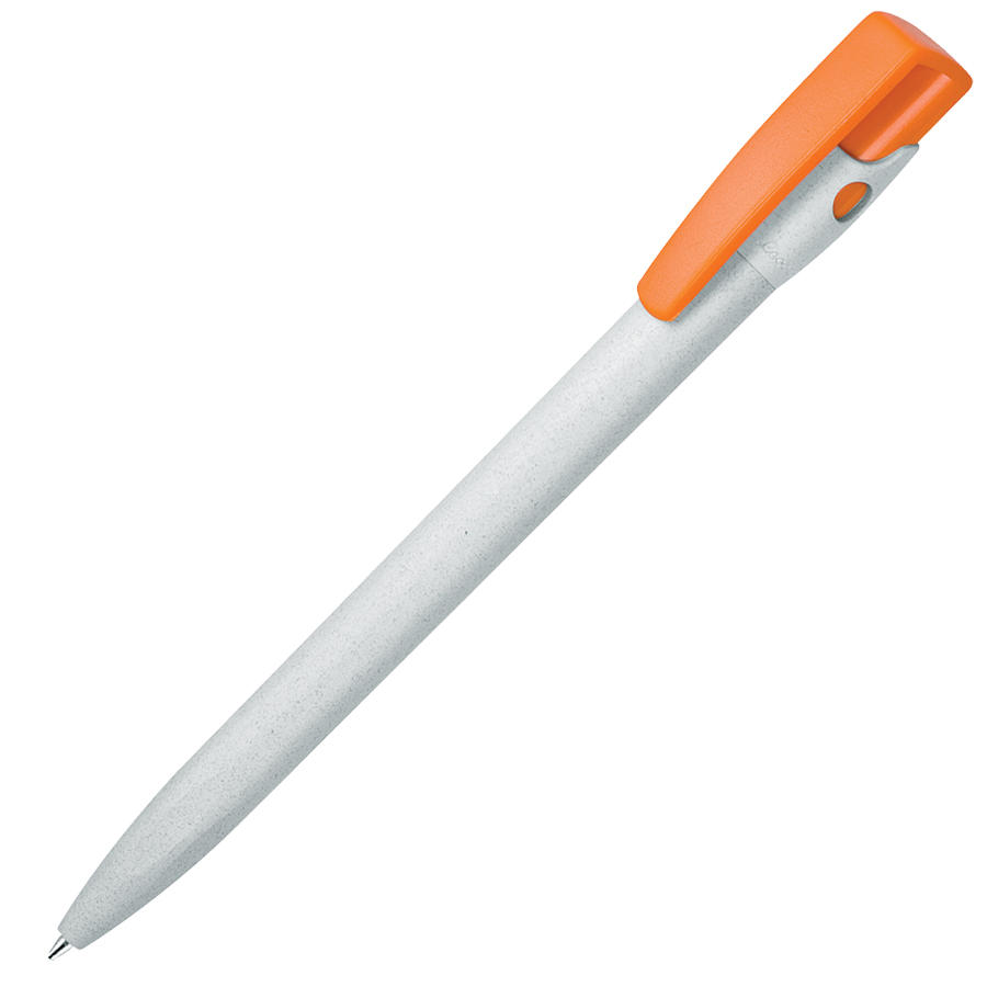 KIKI EcoAllene, ручка шариковая, оранжевый/серый, пластик