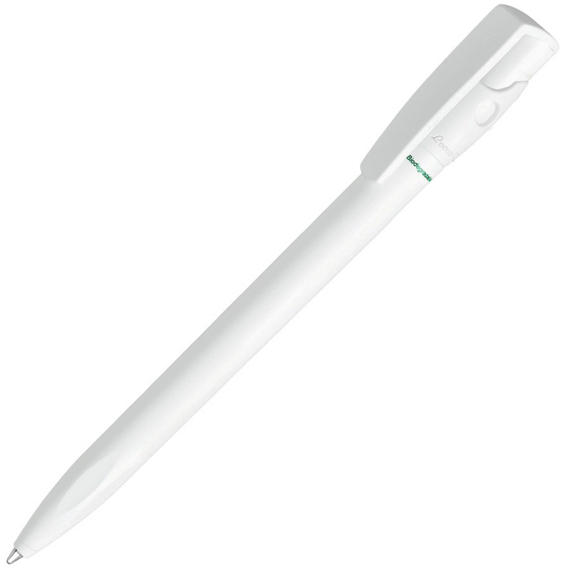 KIKI GREEN, ручка шариковая, белый, биопластик