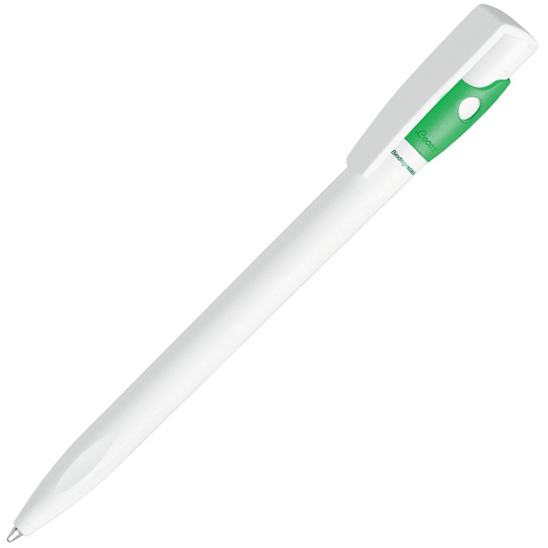 KIKI GREEN, ручка шариковая, зеленый, биопластик