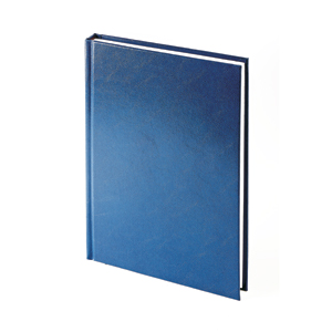 Ежедневник датированный Ideal New, А5, синий, белый блок, без обреза
