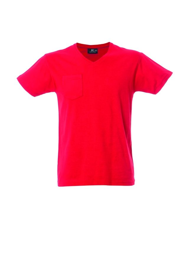 CUBA футболка V-вырез красный, размер XXL