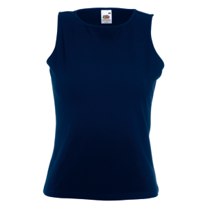 Майка "Lady-Fit Sleeveless T", глубокий темно-синий_XL, 95% х/б, 5% эластан, 210 г/м2
