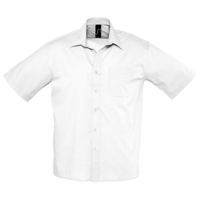 Рубашка"Bristol", белый_XL, 65% полиэстер, 35% хлопок, 105г/м2