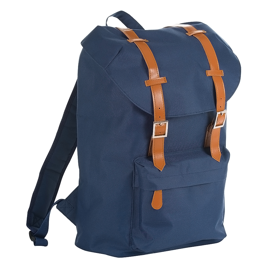 Рюкзак "HIPSTER", темно-синий, полиэстер 600D, 29х46х16 см, V21 литр