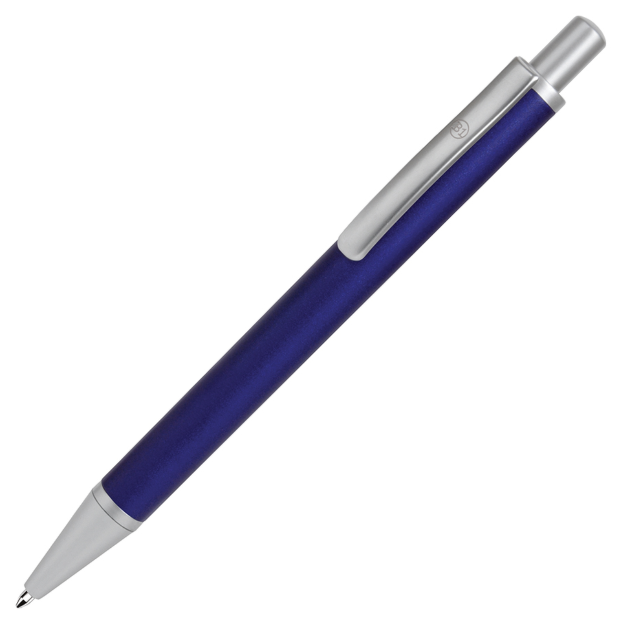 CLASSIC, ручка шариковая, синий/серебристый, металл, черная паста