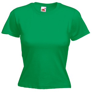 Футболка "Lady-Fit Valueweight T", ярко-зеленый_L, 100% х/б, 165 г/м2