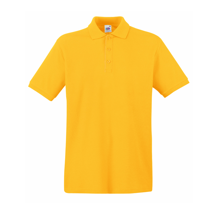 Поло "Premium Polo", солнечно-желтый_2XL, 100% х/б, 180 г/м2