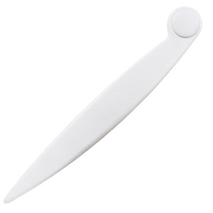 SLIM, нож для корреспонденции, белый, пластик