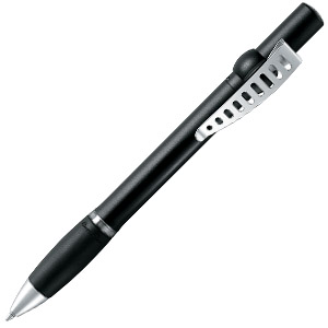 ALLEGRA METAL, ручка шариковая, черный, металл