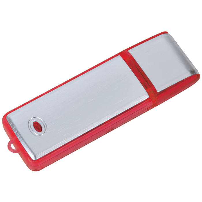 USB flash-карта "Just" (16Гб),красная,6,5х2,2х0,8см,металл