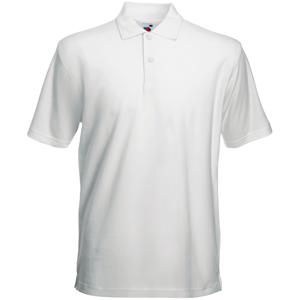 Поло "Heavy Polo", белый_2XL, 100% х/б, 230 г/м2