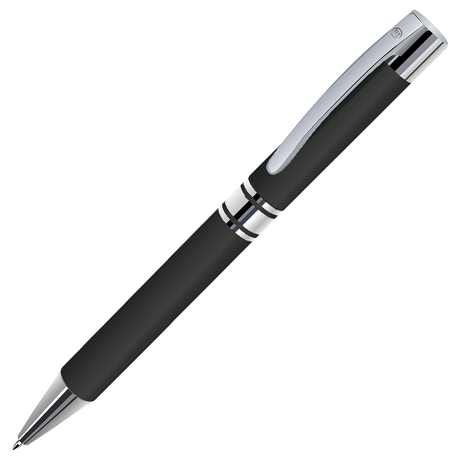 CITRUS, ручка шариковая, черный/хром, металл