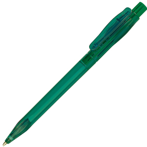 DUO LX, ручка шариковая, прозрачный зеленый, белый стержень, пластик