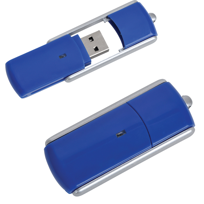 USB flash-карта "Transformer" (16Гб),синяя,6,2х2,5х0,9см,пластик