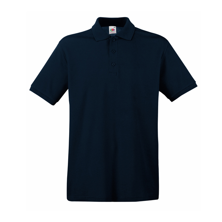 Поло "Premium Polo", глубокий темно-синий_2XL, 100% х/б, 180 г/м2