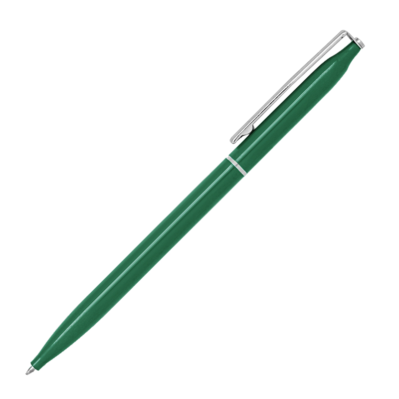 Ручка шариковая "Venera", лак, темно-зеленый