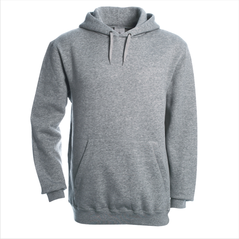 Толстовка с капюшоном Hooded, пестро-серая/heather grey