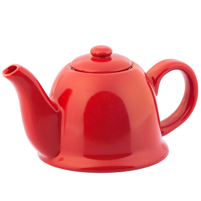Набор чайный "СлуЧАЙный восторг", цвет белый с красным