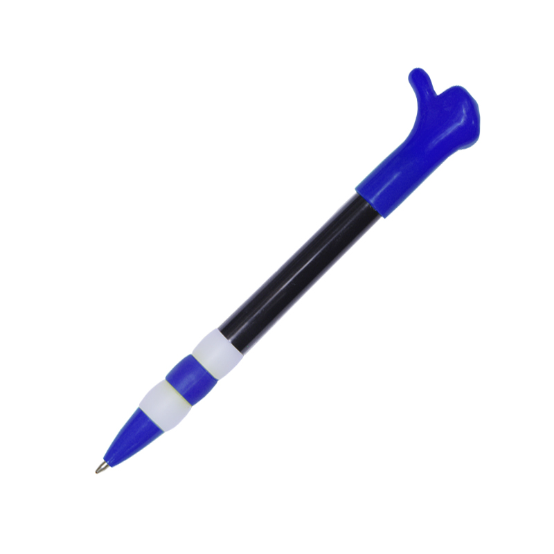 Ручка шариковая "Thumbs Up", цвет черный с синим