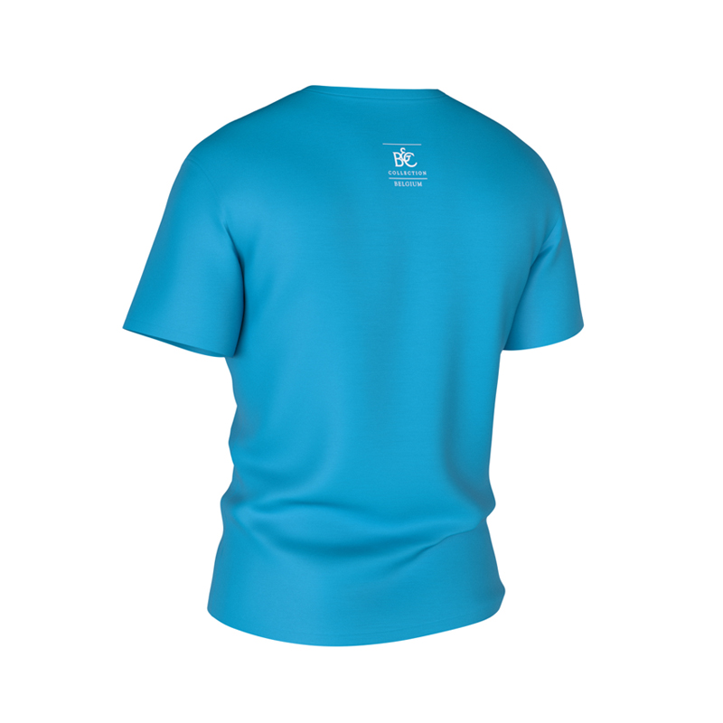 Образец женской футболки Women-only "ОКЕАН", цвет ярко-бирюзовый, размер L