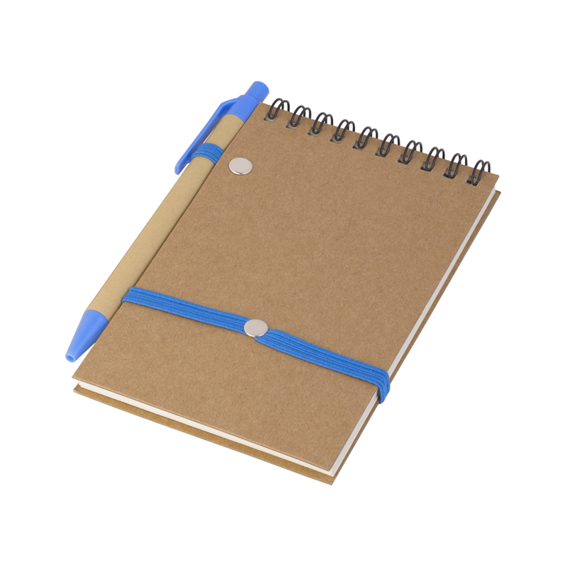 Блокнот с ручкой "Papyrus", цвет синий