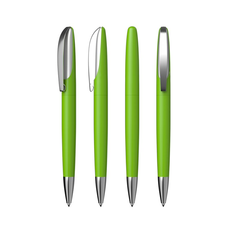 Ручка шариковая "Monica", цвет зеленое яблоко