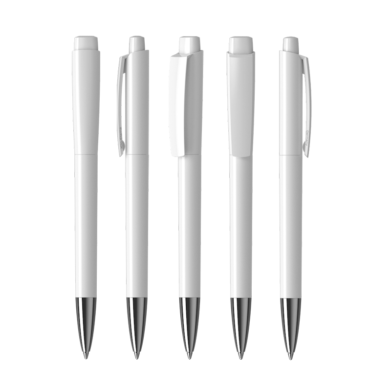 Ручка шариковая ZENO M, цвет белый