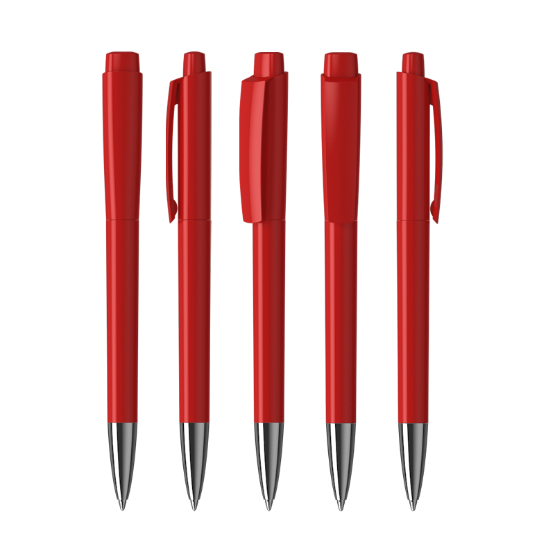 Ручка шариковая ZENO M, цвет красный
