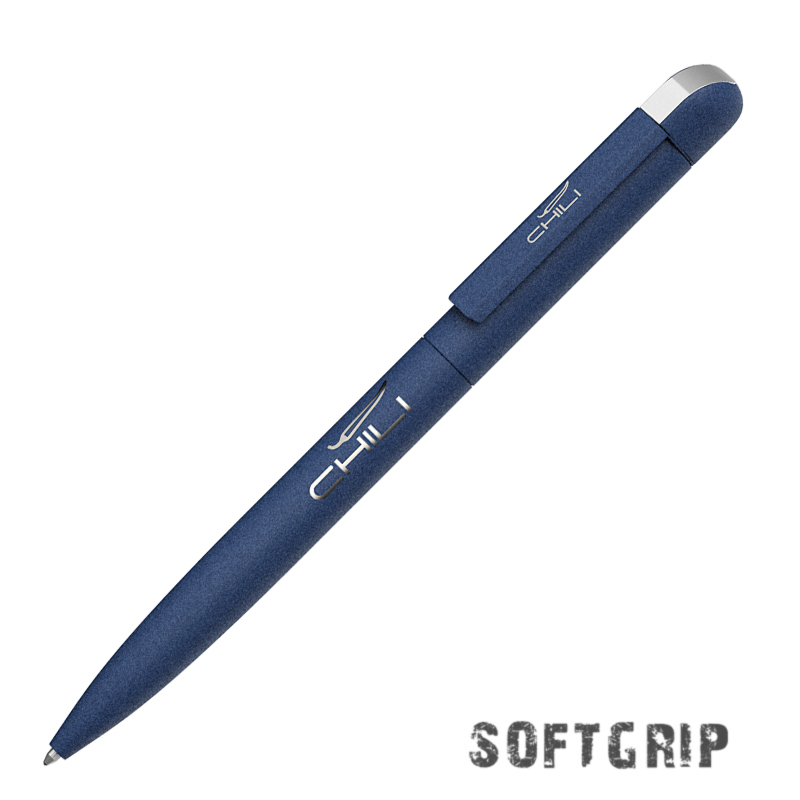 Ручка шариковая "Jupiter SOFTGRIP", покрытие softgrip, цвет темно-синий