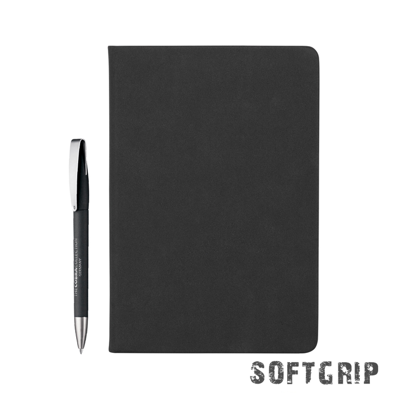 Подарочный набор "Латина", покрытие soft grip, цвет черный