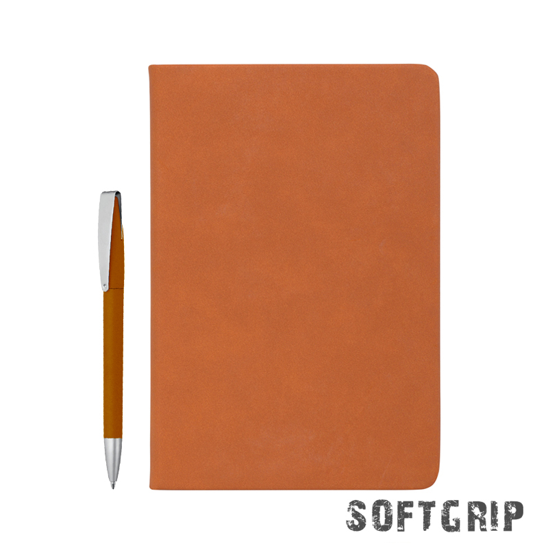 Подарочный набор "Латина", покрытие soft grip, цвет оранжевый