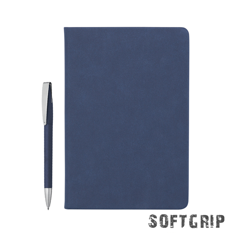 Подарочный набор "Латина", покрытие soft grip, цвет синий