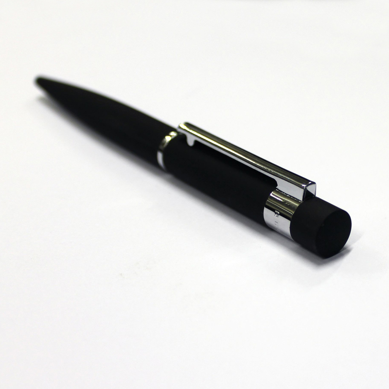 Ручка шариковая Loop Black, цвет черный