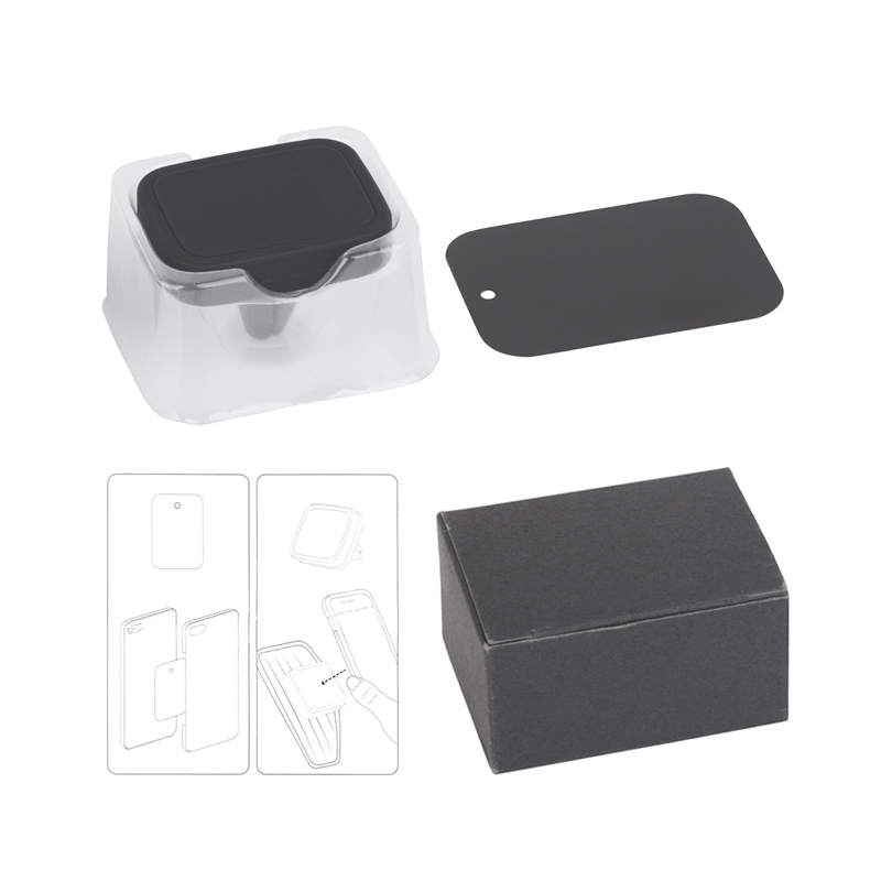 Автомобильный держатель для телефона "Allo2", цвет черный