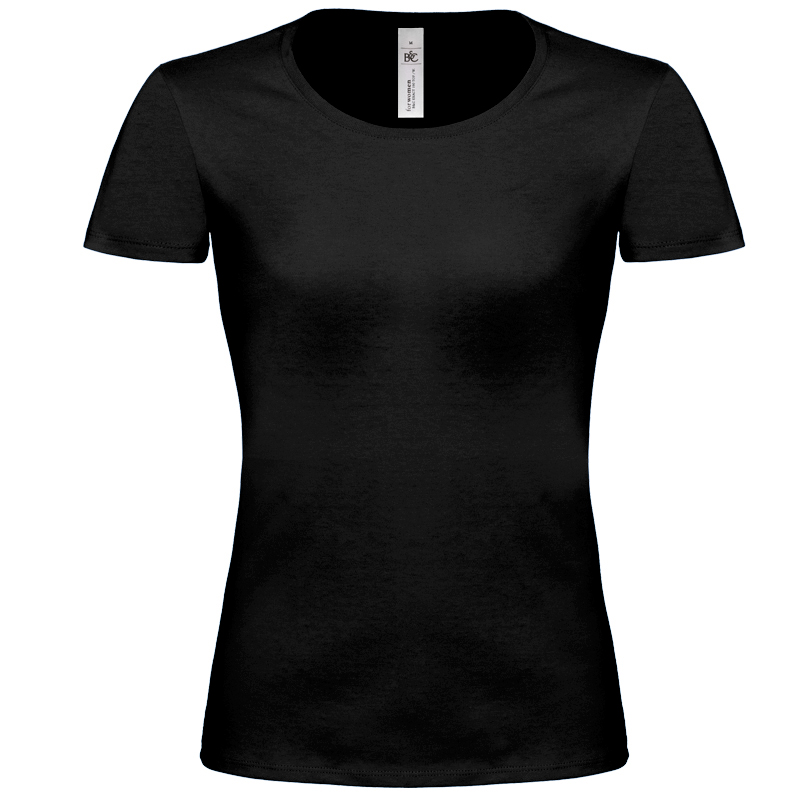 Футболка женская Exact 190 Top/women, цвет черный, размер M