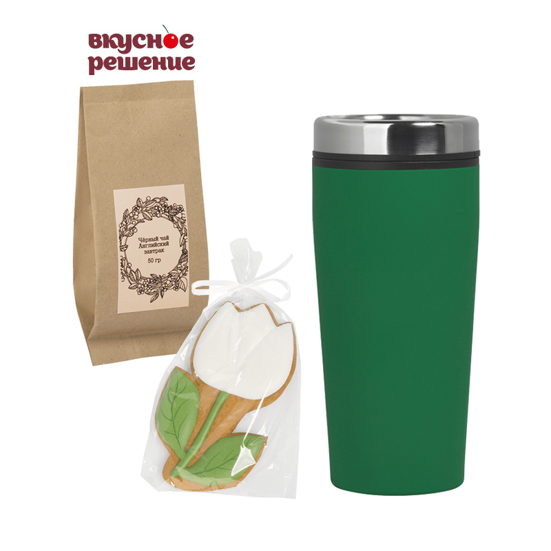 Набор "Вкус весны", цвет зеленый