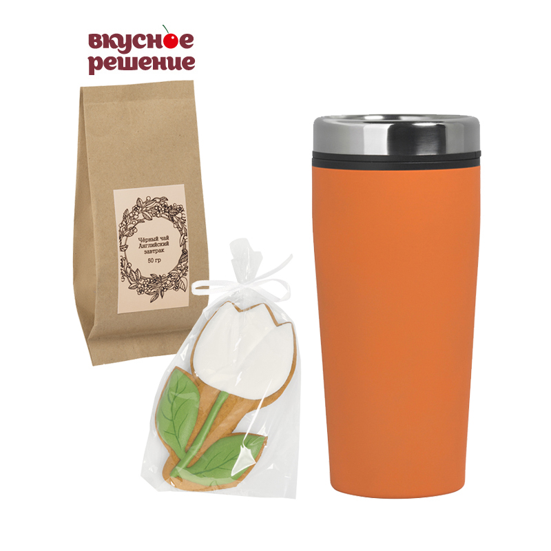 Набор "Вкус весны", цвет оранжевый