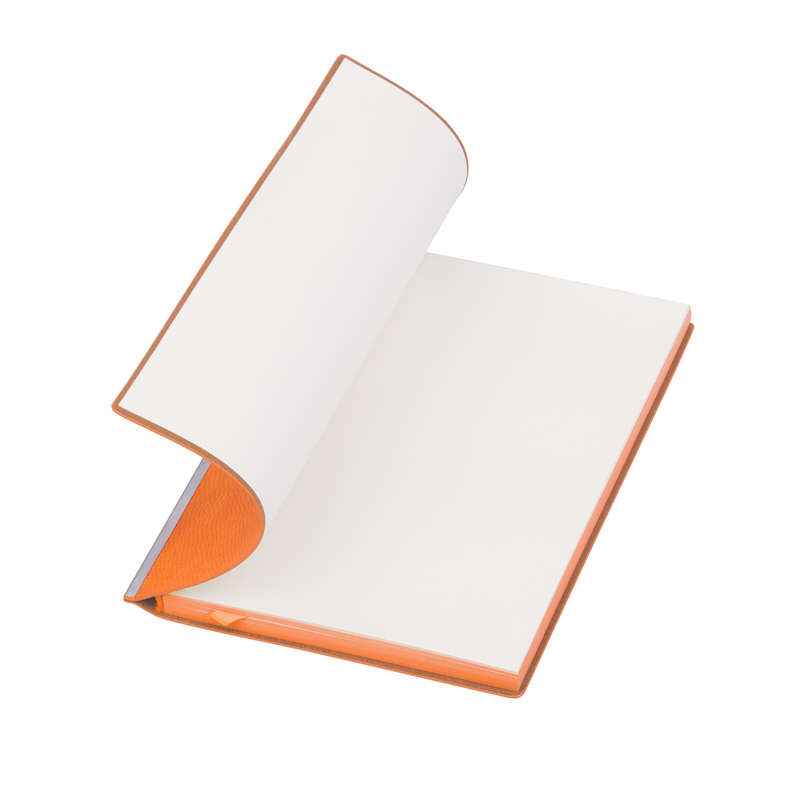 Блокнот "Венеция", формат А5, цвет оранжевый
