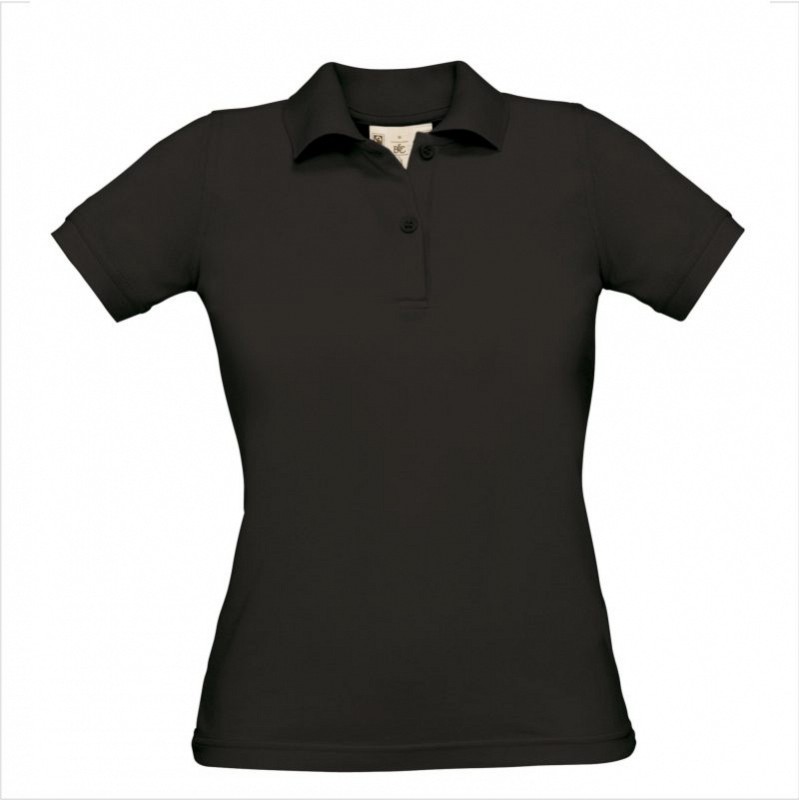 Поло женское Biosfair Polo/women, черная/black