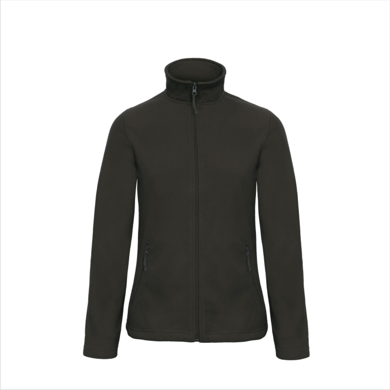 Куртка флисовая женская ID.501/women, черная/black, размер S