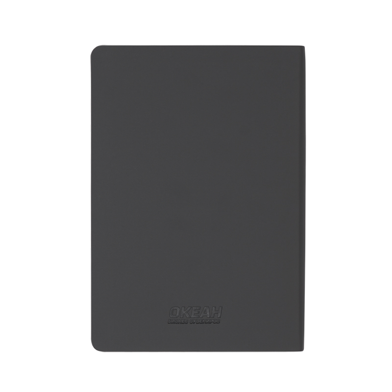 Ежедневник недатированный "Болонья", гибкая обложка с тиснением, покрытие soft touch, формат А5, цвет черный