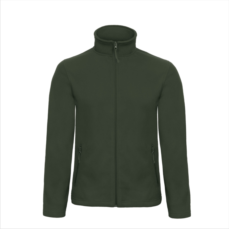 Куртка флисовая ID.501, лесная зелень/forest green, размер XXL
