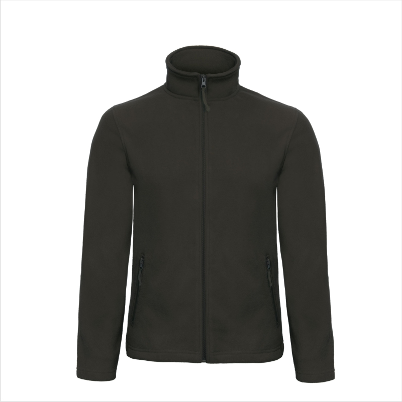 Куртка флисовая ID.501, черная/black, размер XXL