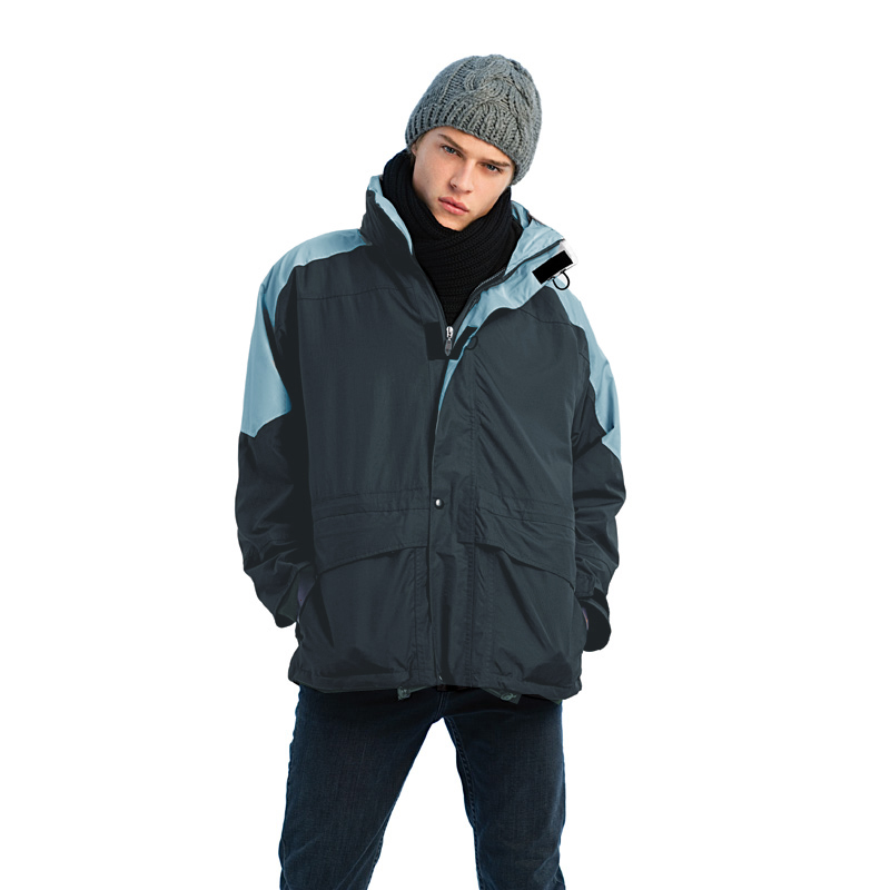 Куртка 3-in-1 Jacket, темно-серая/снежно-голубая/dark grey/ice blue